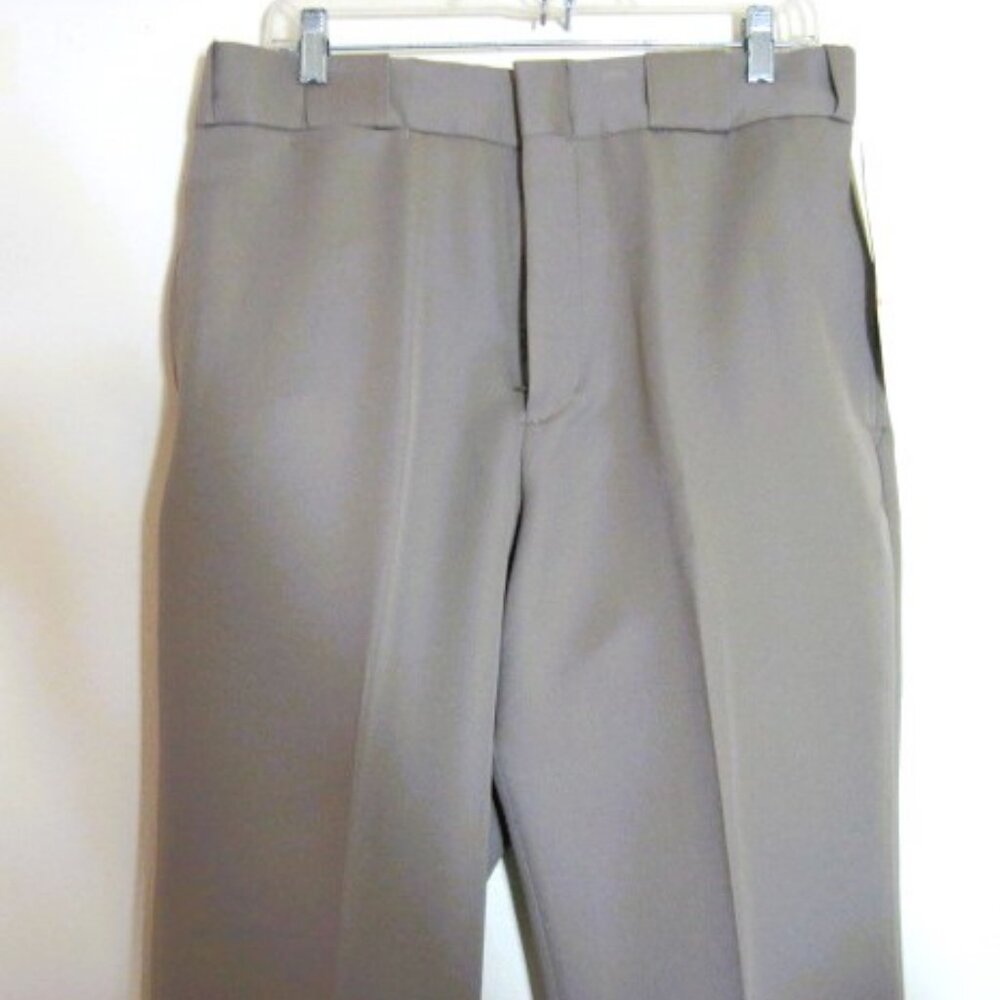 Perfection~Series Mens Casual Work Pants~Size 34R~Stain Release~5 Pockets~NEW